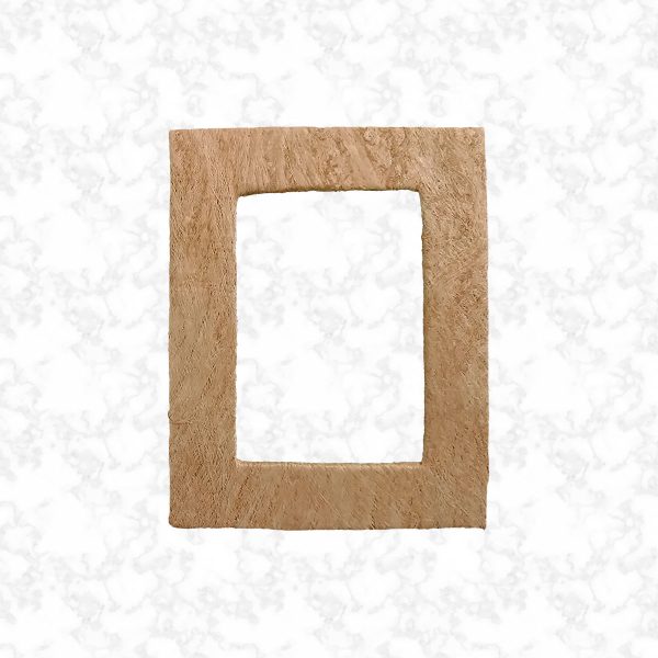 Unity Earthurn Woodgrain biodegradable urn matching frame