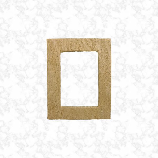 Simplicity Woodgrain biodegradable urn matching frame