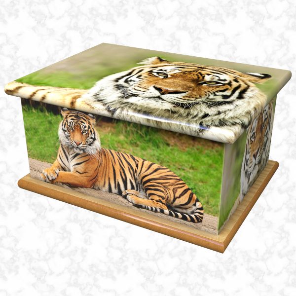 Tigers ashes casket