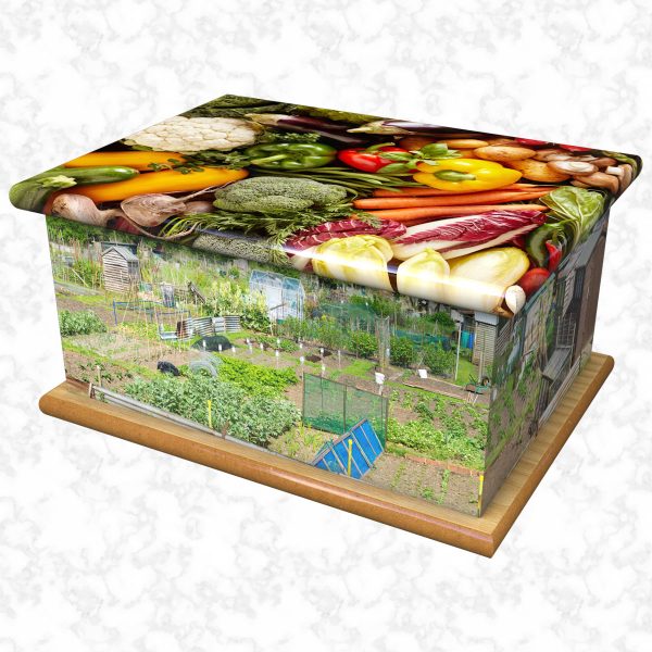 The gardener ashes casket