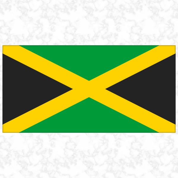 Jamaica flag view