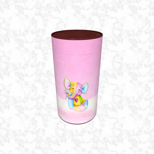 Forget me not pink child scatter tube