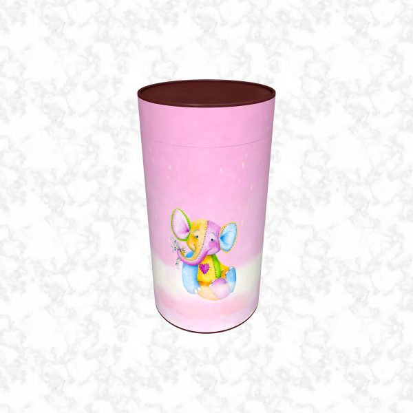 Forget me not pink child scatter tube