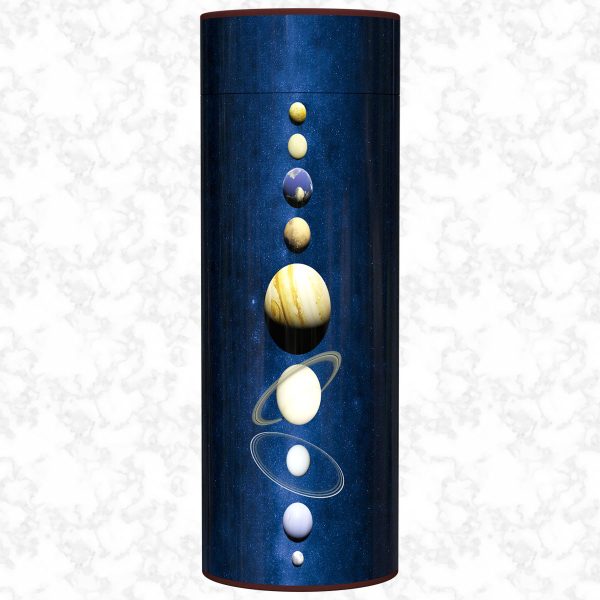 Solar System scatter tube adult size front view