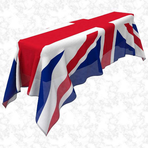 Union Jack (United Kingdom) flag 3D