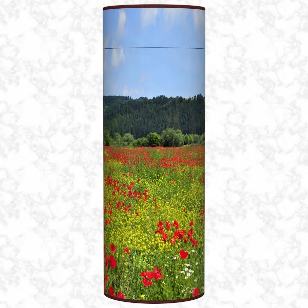 Field of Memories scatter tube adult size front view