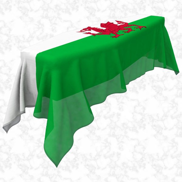 Wales flag 3D