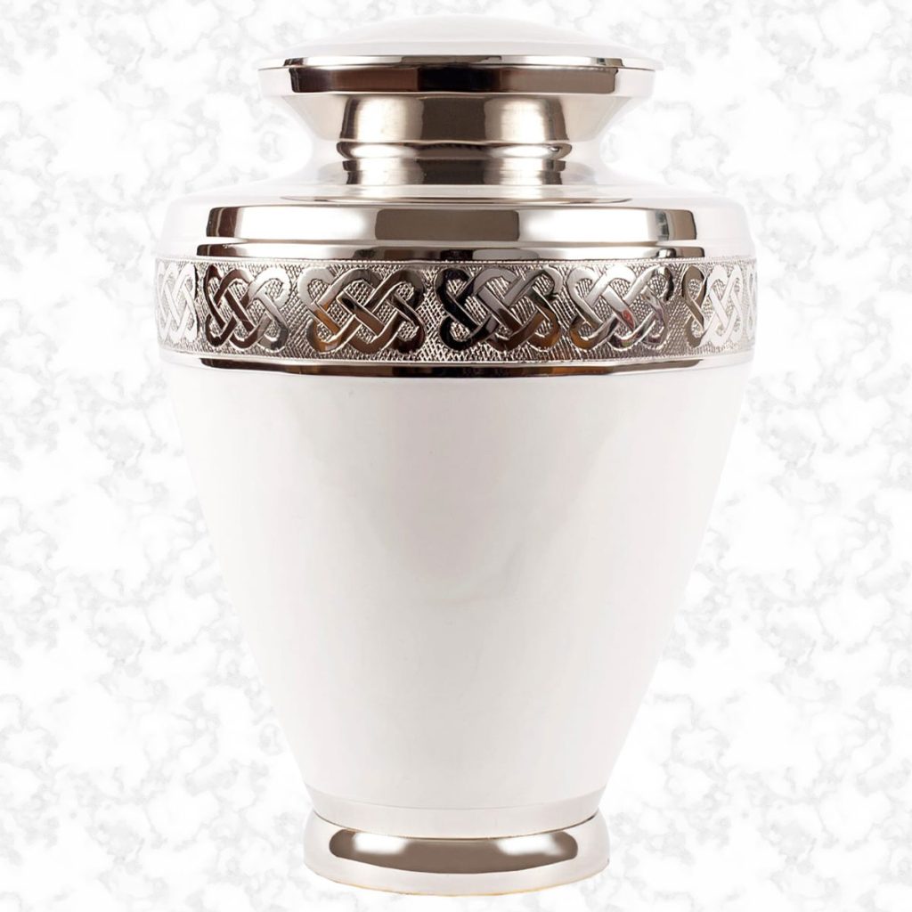 Serenity Brass Traditional Urn - The Funeral Outlet