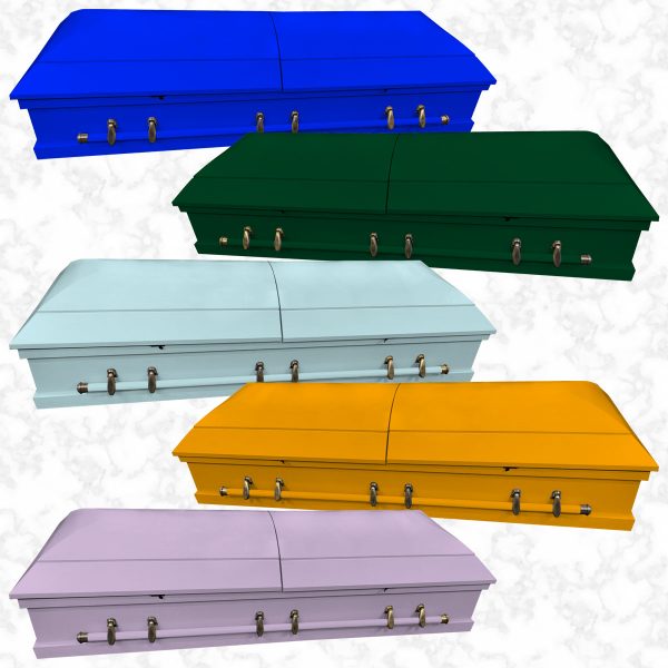 Alaska Solid Colour American casket examples