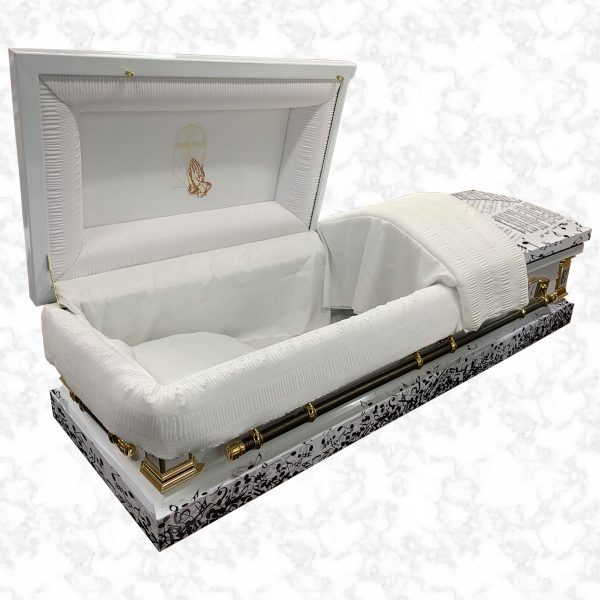 Devotion metal American casket The Day the Music Died standard interior