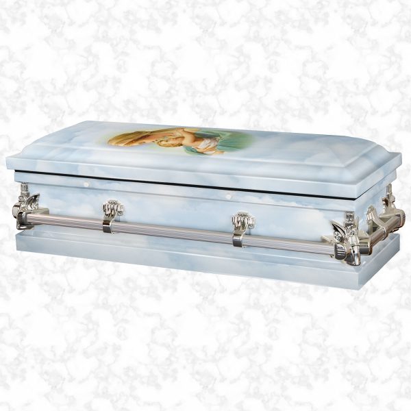 Ashley Mother and child American casket