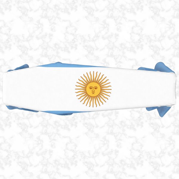 Argentina flag 3D top