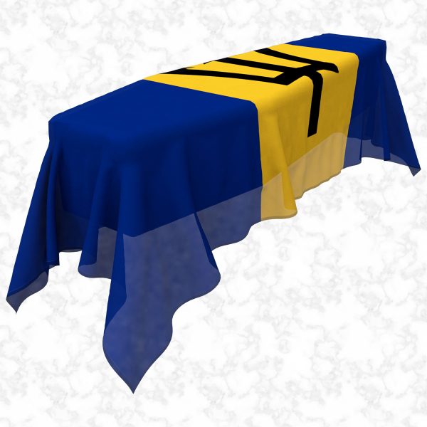 Barbados flag 3D