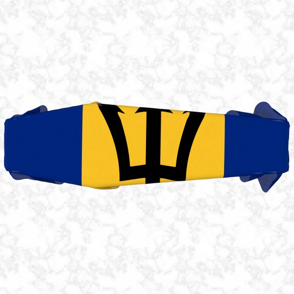 Barbados flag 3D top