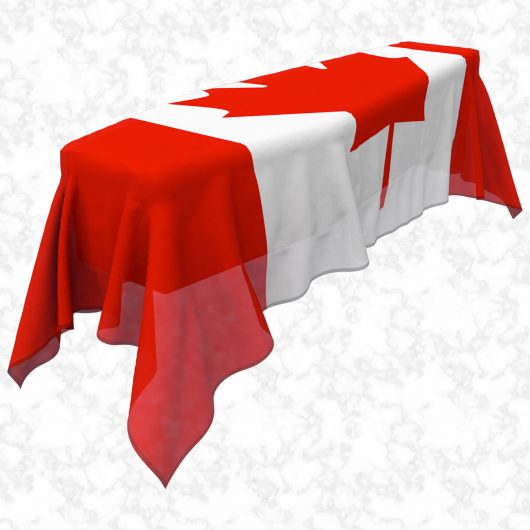 Canada flag 3D