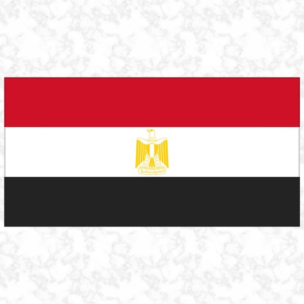 Egypt flag view