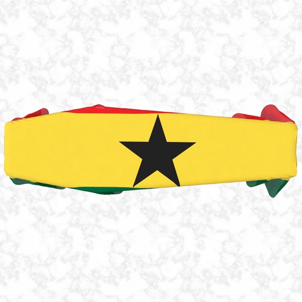 Ghana flag 3D top