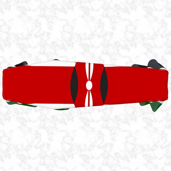 Kenya flag 3D top