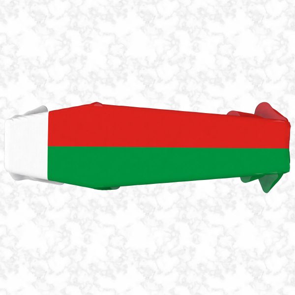 Madagascar flag 3D top