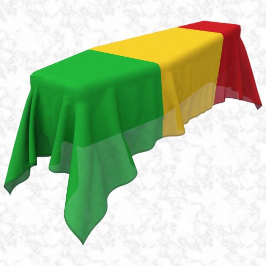 Mali flag 3D