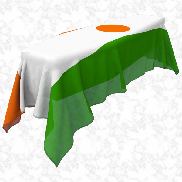 Niger flag 3D