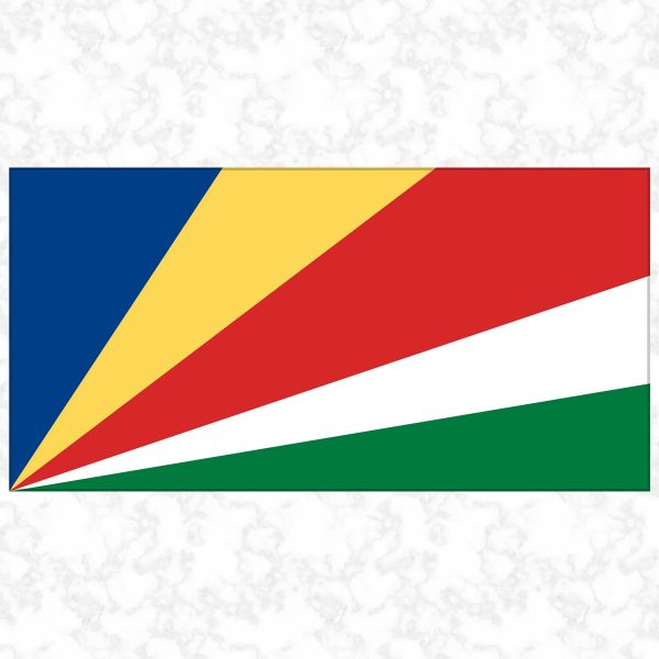 Seychelles flag view