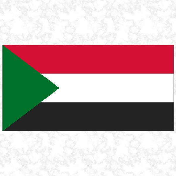 Sudan flag view