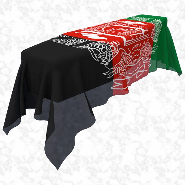 Afghanistan flag 3D