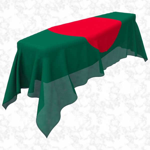 Bangladesh flag 3D