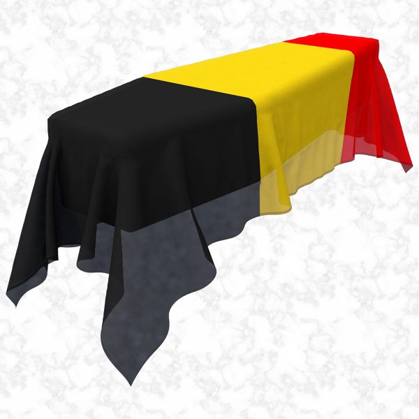 Belgium flag 3D