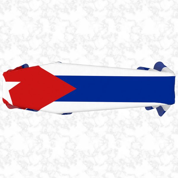 Cuba flag 3D top