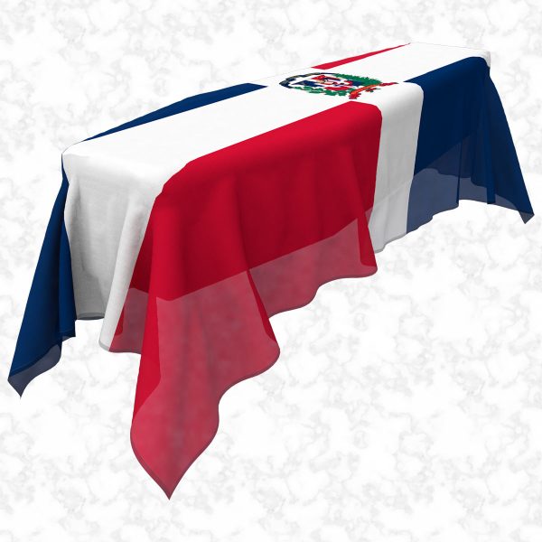 Dominican Republic flag 3D