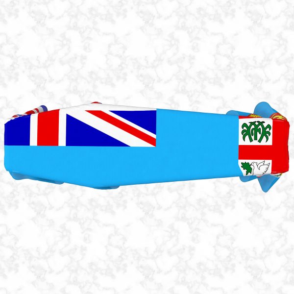 Fiji flag 3D top