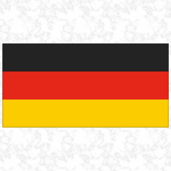 Germany flag view