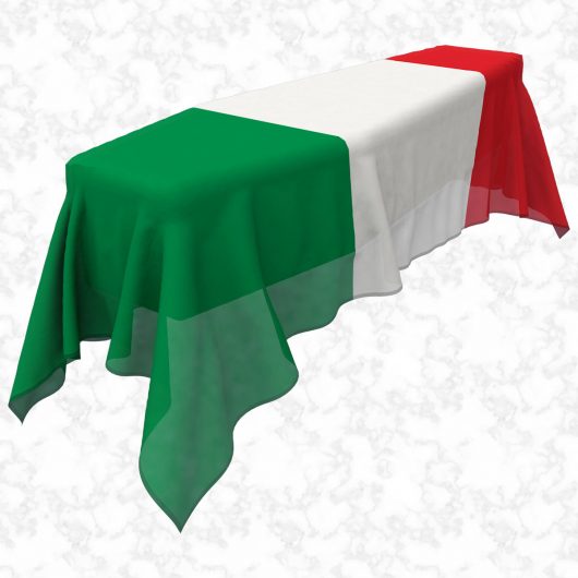 Italy flag 3D