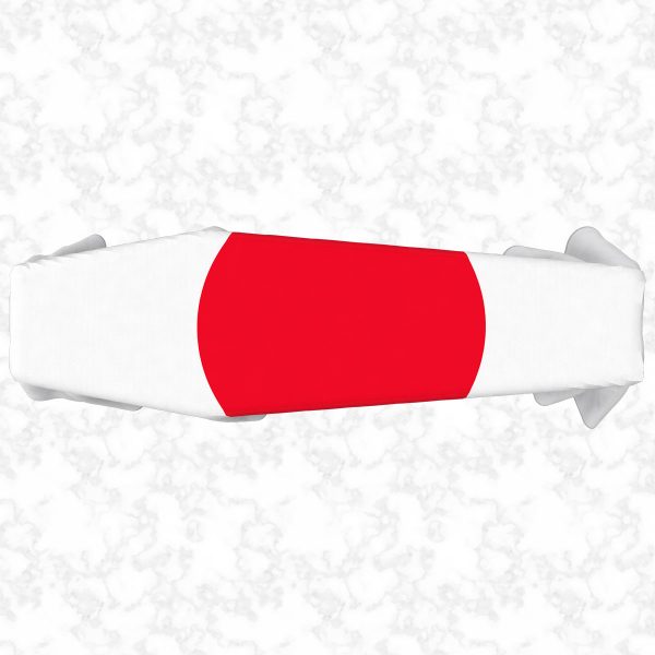 Japan flag 3D top