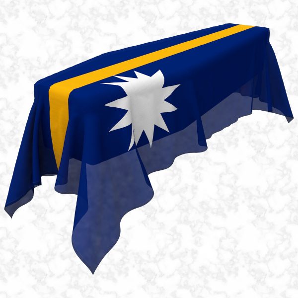 Nauru flag 3D