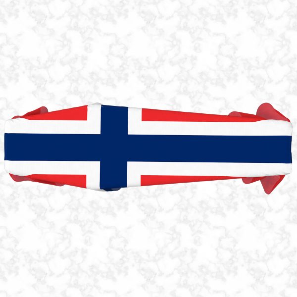 Norway flag 3D top