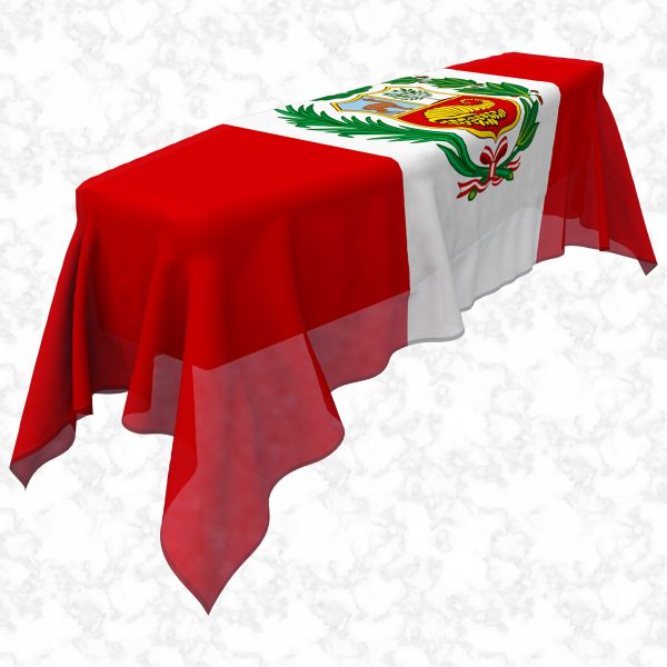 Peru flag 3D