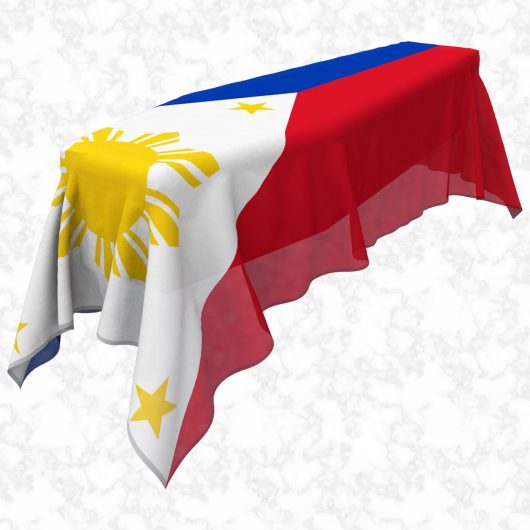 Philippines flag 3D