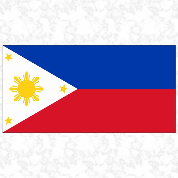 Philippines flag view