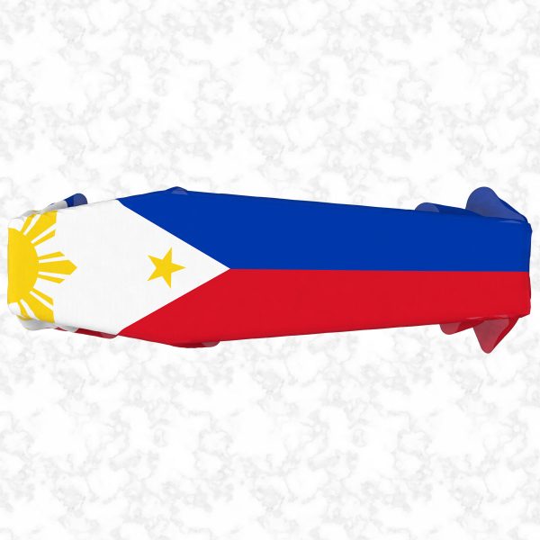 Philippines flag 3D top