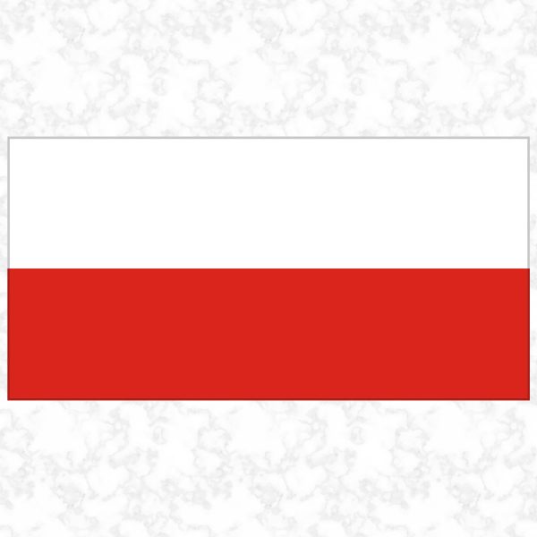 Poland flag view