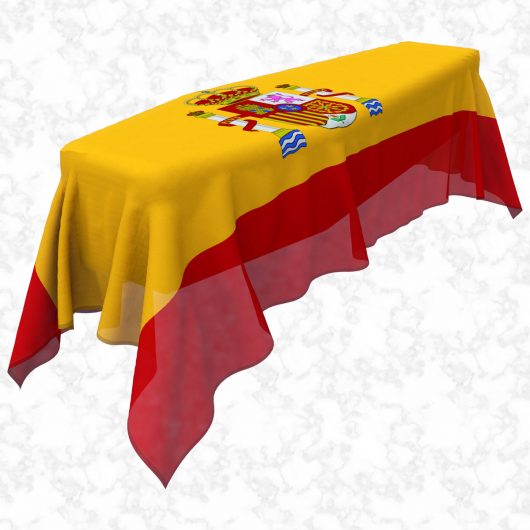 Spain flag 3D