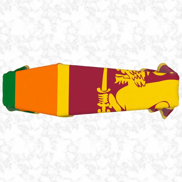 Sri Lanka flag 3D top