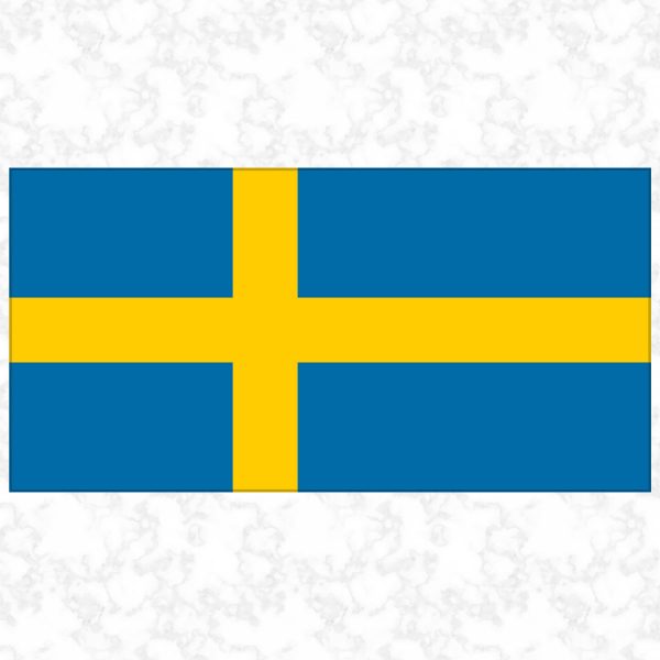 Sweden flag view