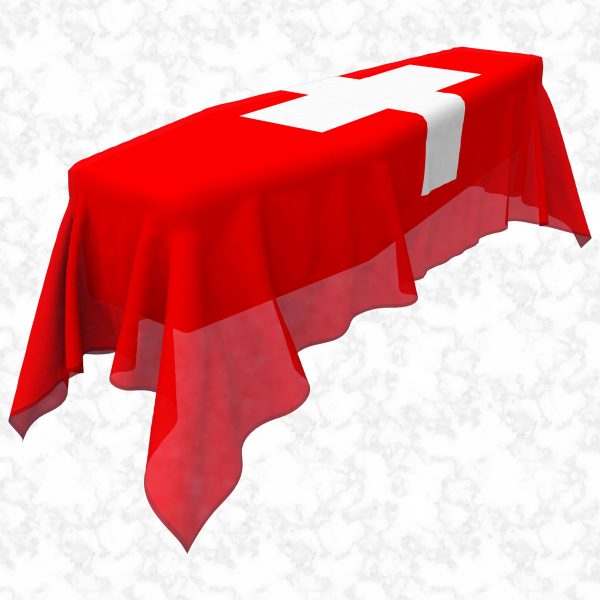 Switzerland flag 3D