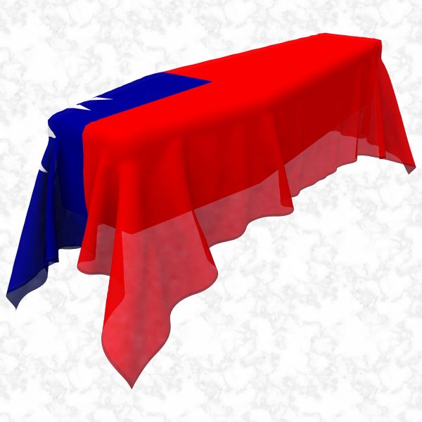 Taiwan flag 3D