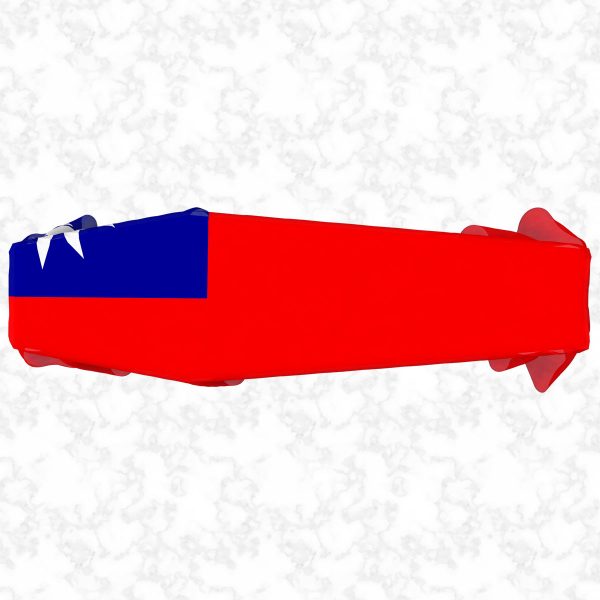 Taiwan flag 3D top