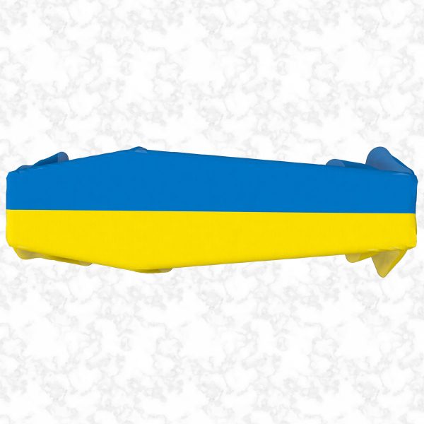 Ukraine flag 3D top